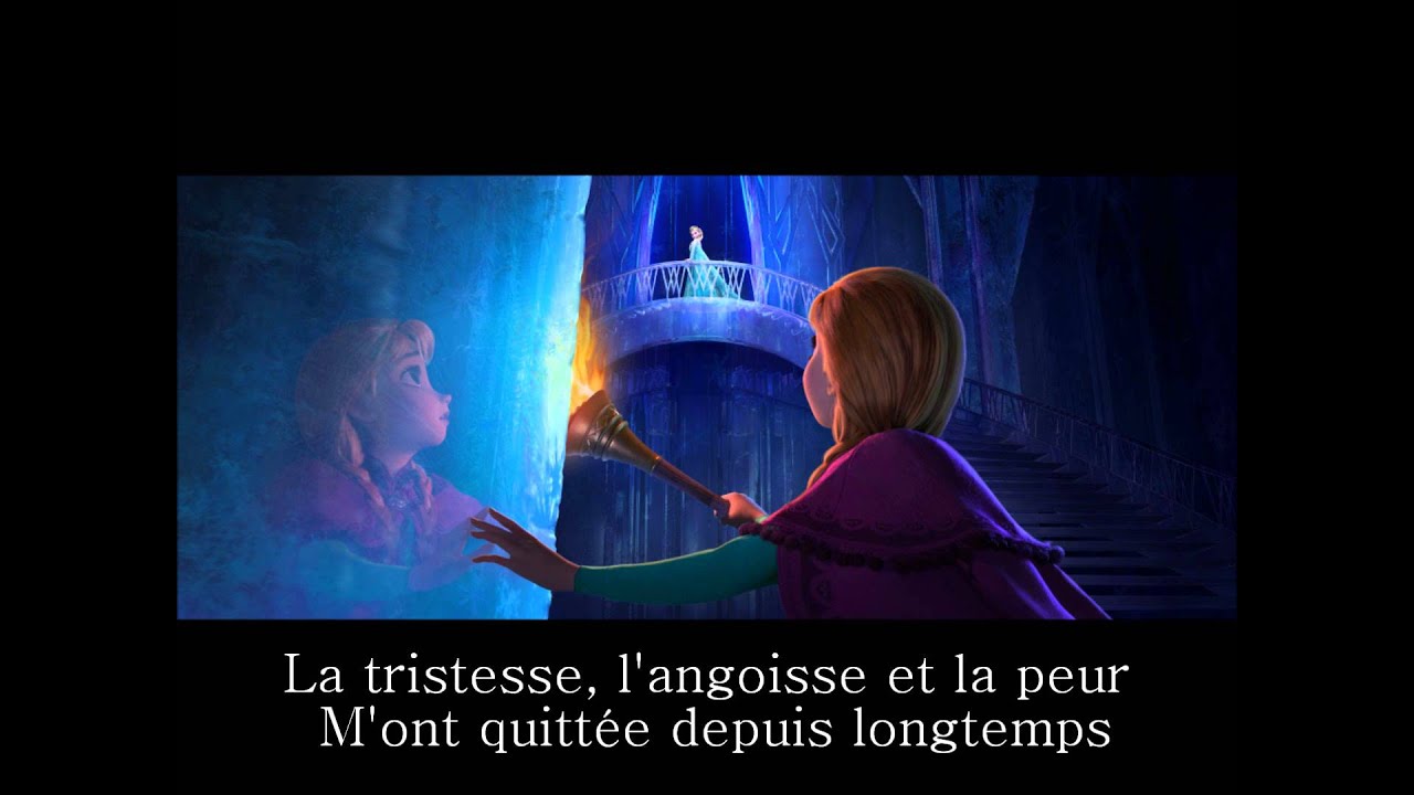 La reine des neiges - Libérée, délivrée paroles