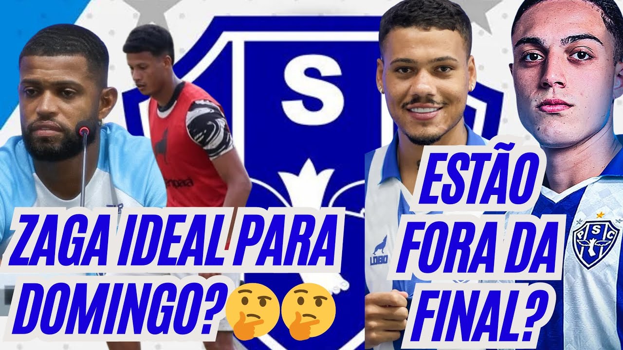 Zaga ideal para domingo?🤔🐺|Atacante e Zagueiro fora da Final?😐