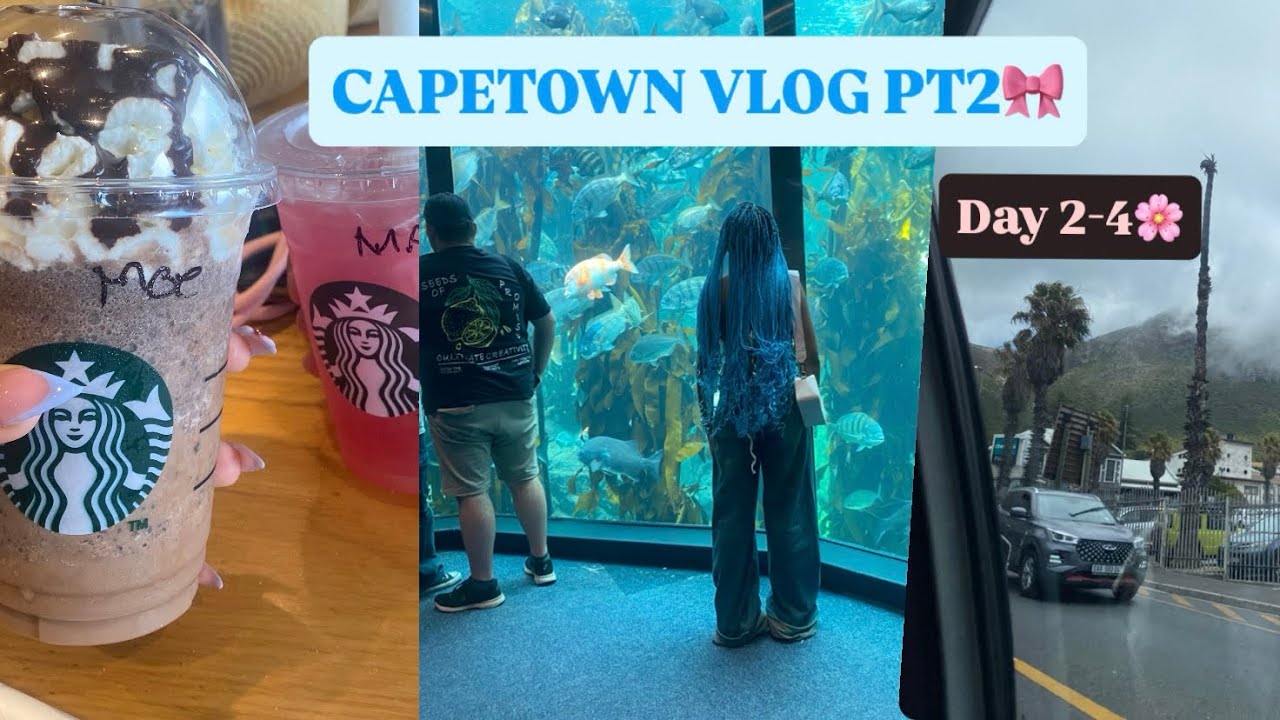 Capetown vlog part2…DAY2-4!!🌸