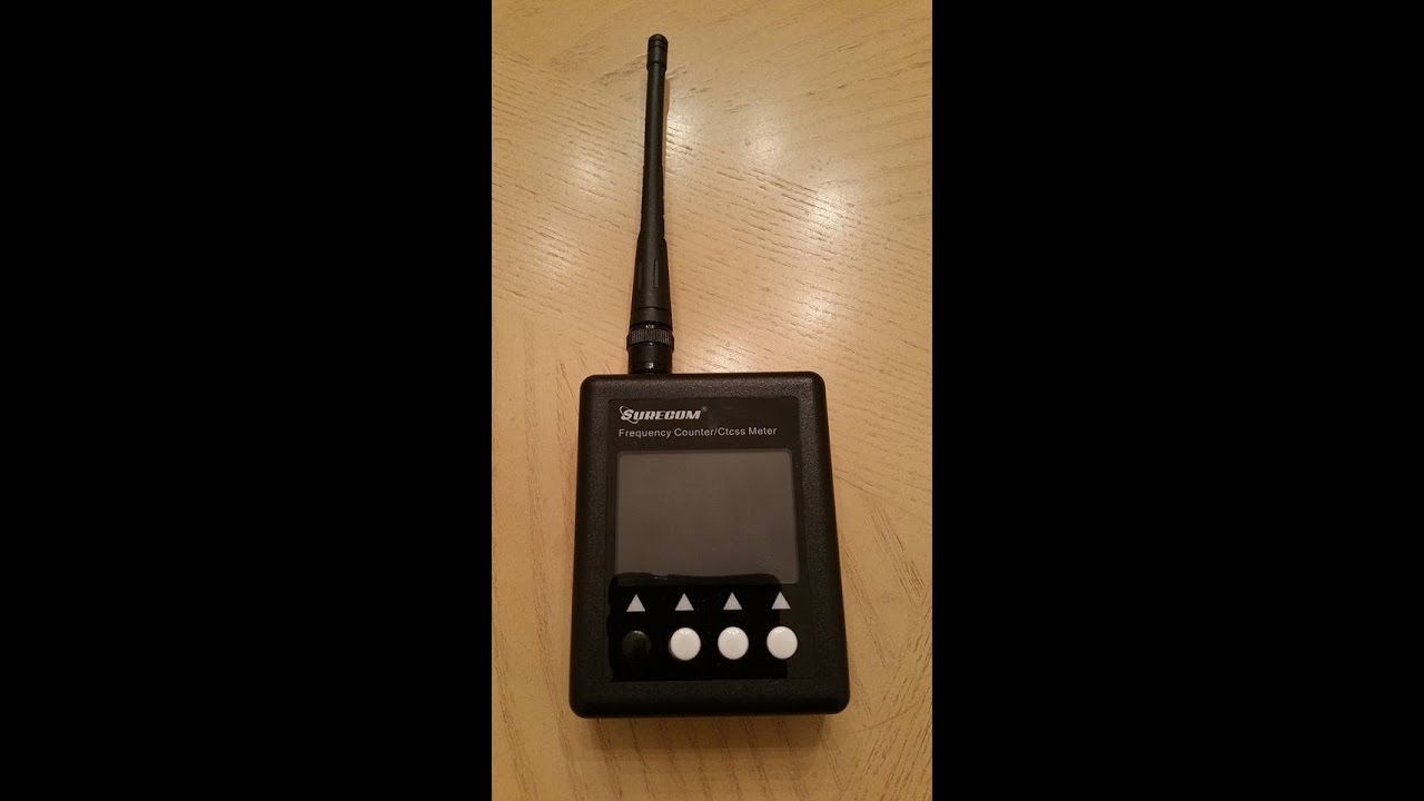 UNBOXING - SURECOM SF401-PLUS Portable CTCSS/DCS Decoder Frequency Counter