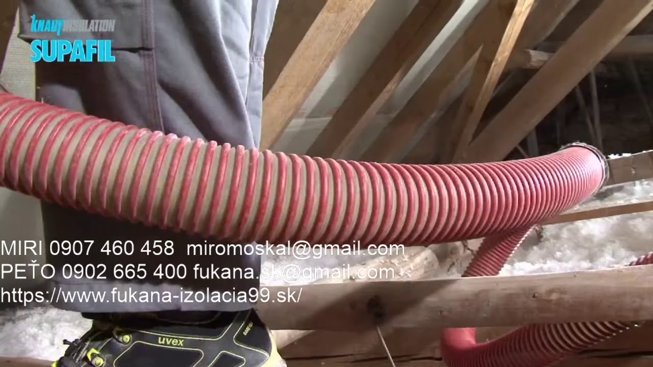 Fúkaná izolácia, KNAUF, SUPAFIL