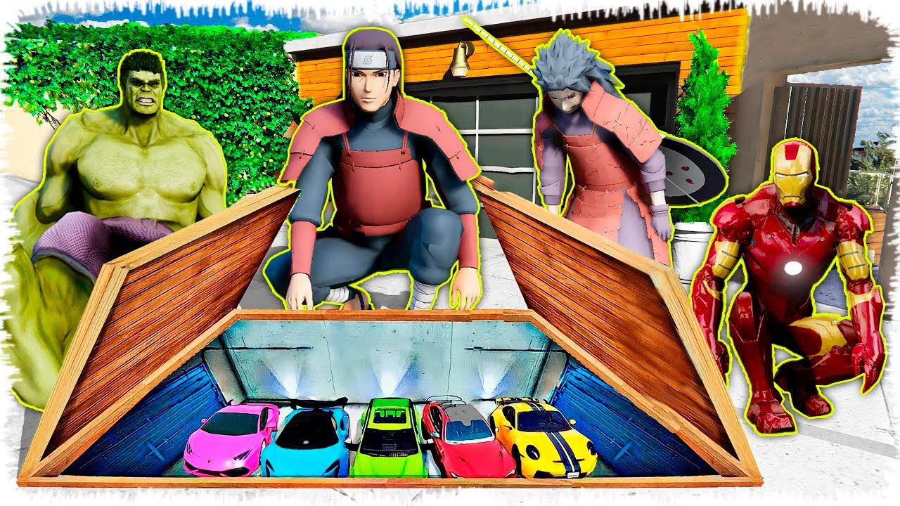 ҚҰПИЯ КӨЛІКТЕРГЕ ТОЛЫ БУНКЕР ТАПТЫҚ (GTA V) жони джони
