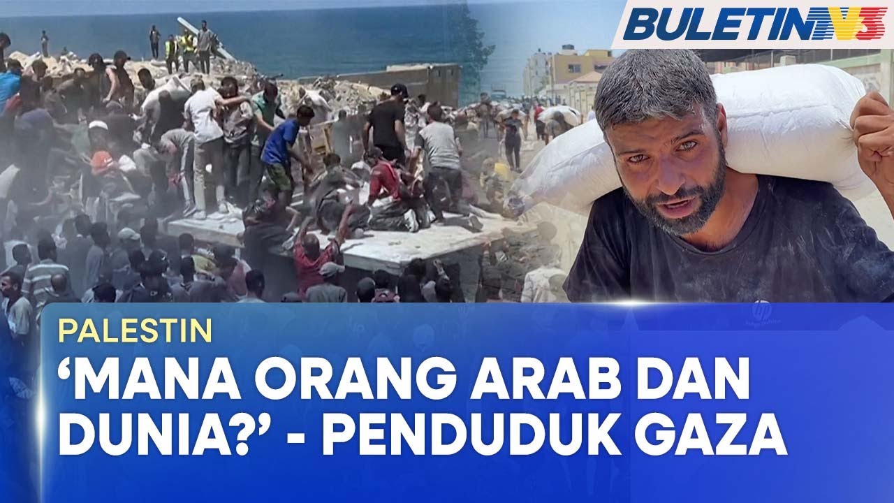 PALESTIN |  Penduduk Gaza ‘Bermatian’ Demi Tepung