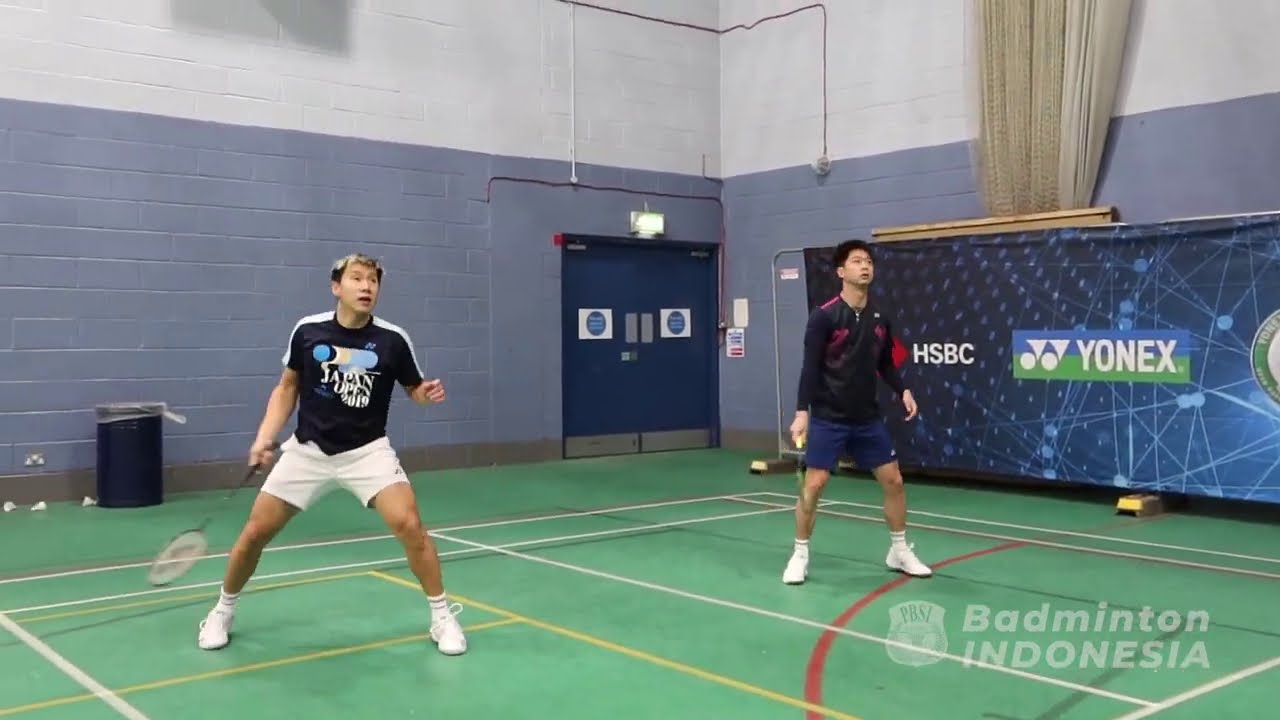 All England 2021 - Latihan Perdana Ganda Putra