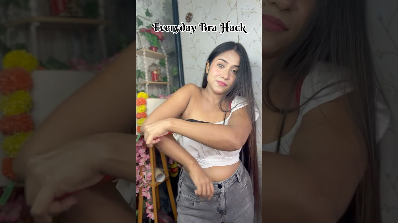 Everyday bra hack😱|girls life saver hack#ytshorts #shorts#diy#hack#style#everyday#girl#festival#new