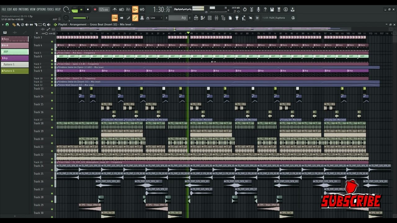 Tech House FLP &mdash; Groovy Bass, Punchy Drums & Clean Mix