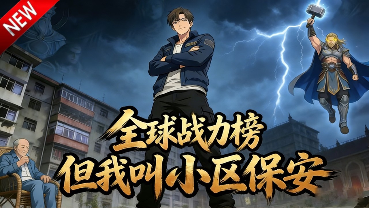 💥【新番上线】2050 异能觉醒，六旬保安大爷竟是规则制定者，用小区公约治服群雄！《全球战力榜，但我叫小区保安》全集 Multi SUB #热血 #漫剧 #动漫魔女