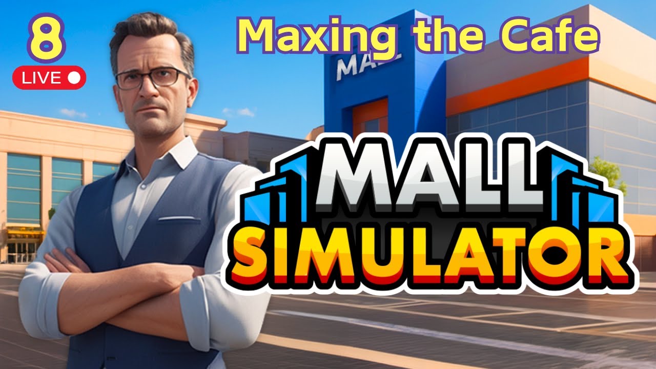[🔴LIVE]  Celebrating 400 subs with baked goods! Mall Simulator ep.8