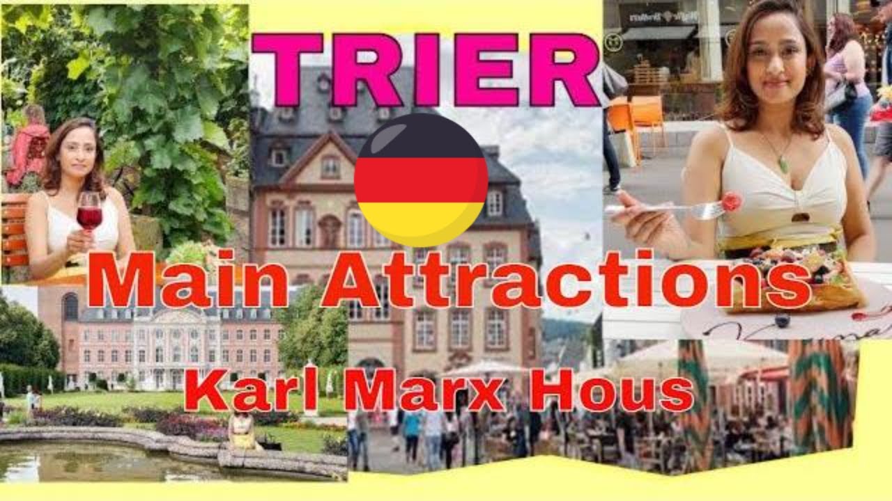 TRIER Germany: Karl Marx House, Porta Nigra