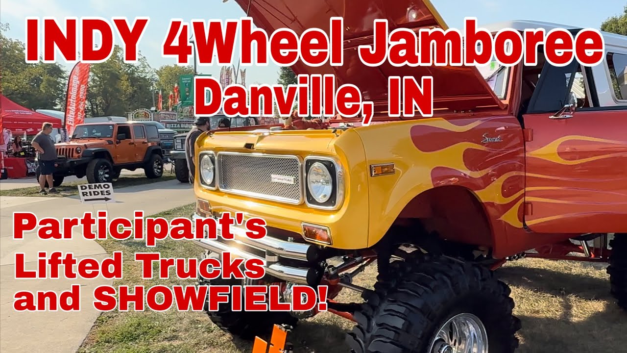 2025 Indy 4Wheel Jamboree Showfield Lifted Trucks!