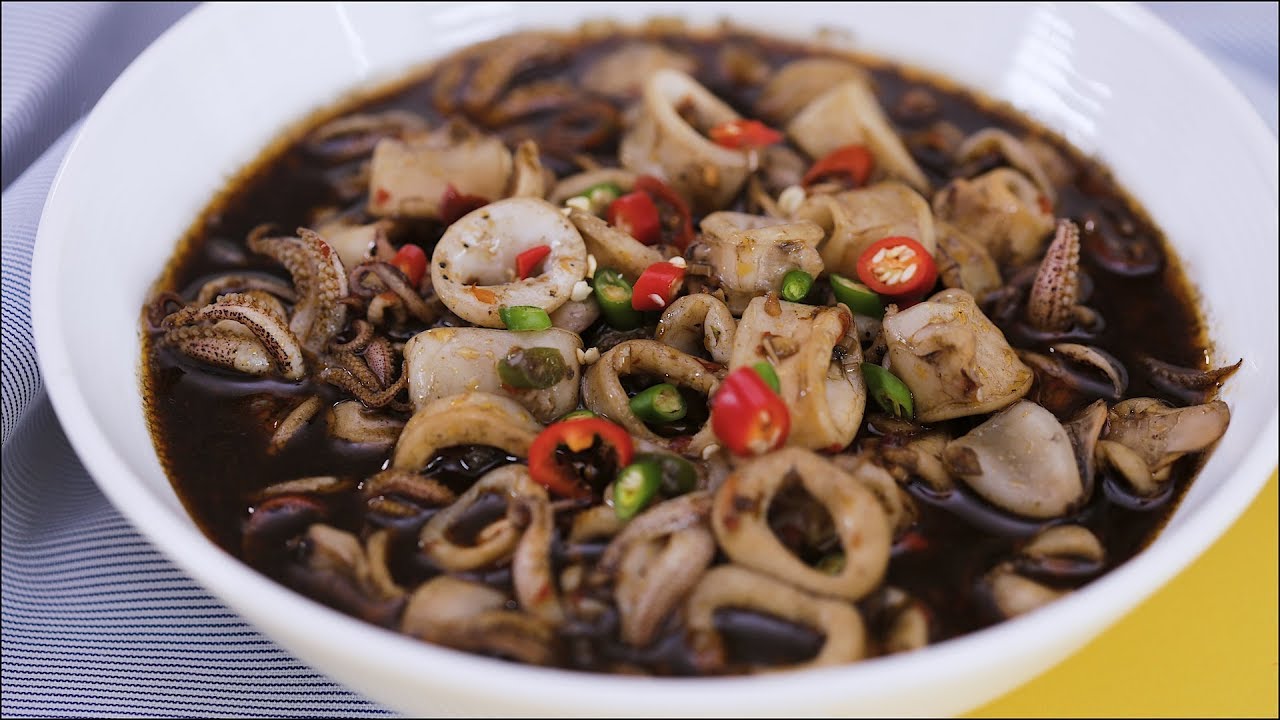 Spicy Squid Adobo Recipe | Yummy PH