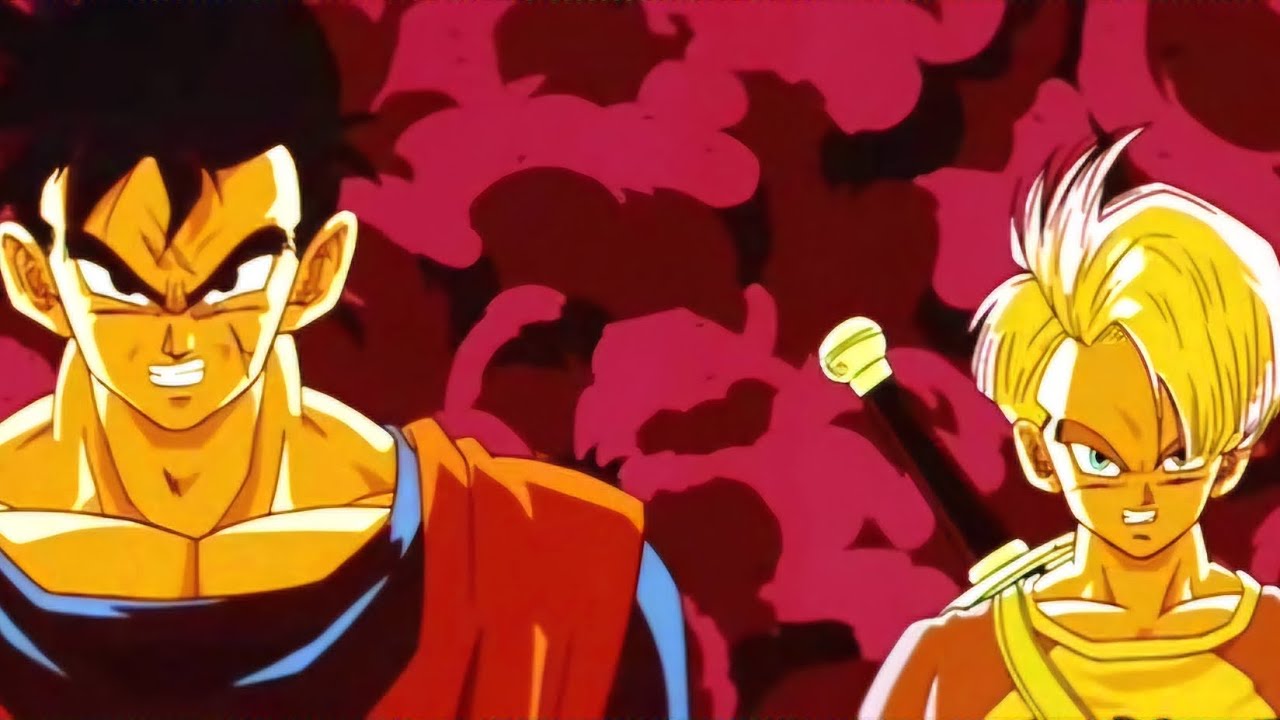 GOHAN FUTURO, GOKU, VEGETA E TRUNKS VS VILÕES (DBTK4)