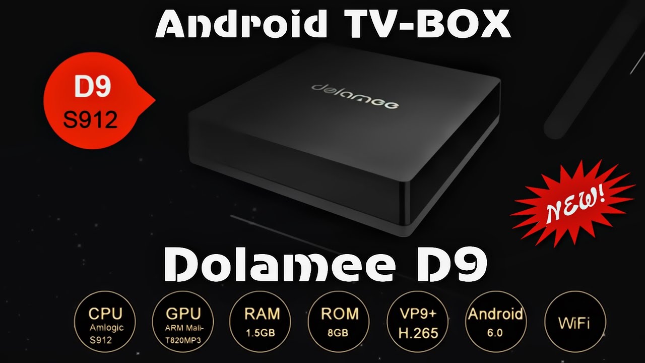Обзор и настройка Android Smart TV BOX : DOLAMEE D9 - Full HD приставки на OS ANDROID 6.0