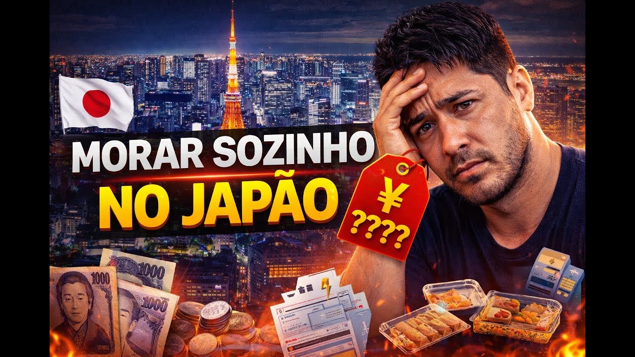 QUANTO CUSTA MORAR SOZINHO NO JAPÃO? É CARO MESMO?