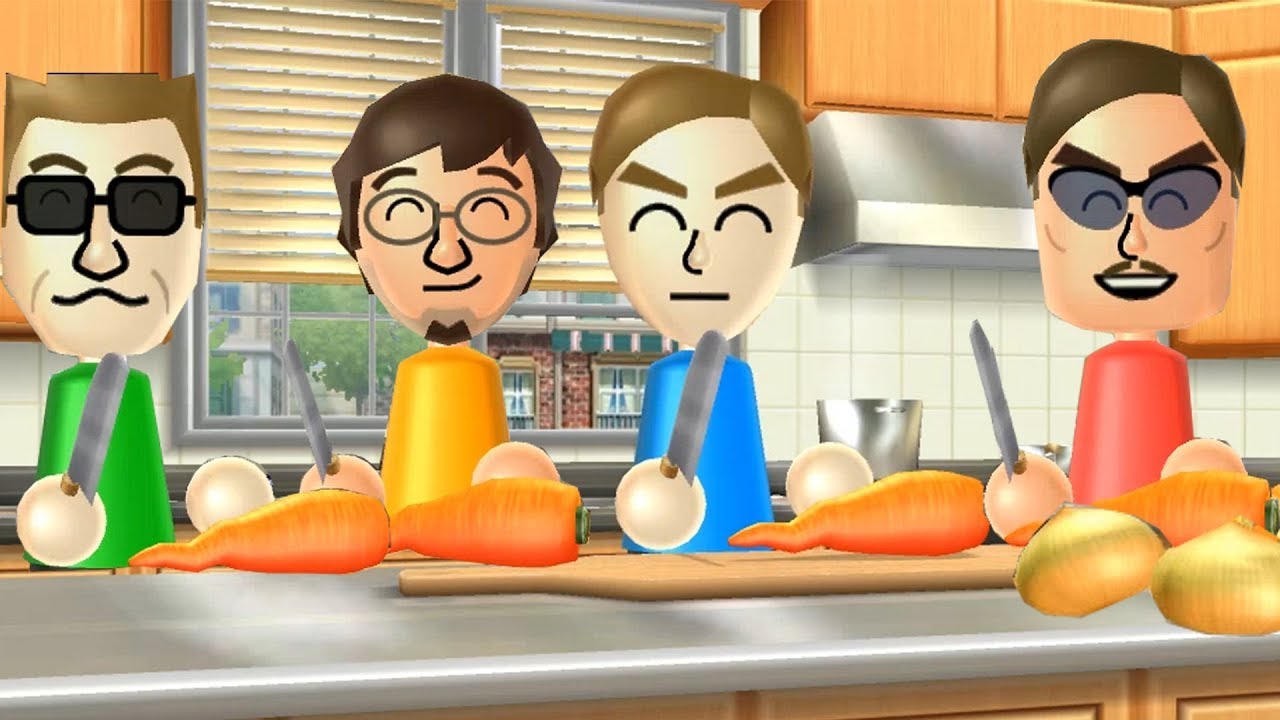 Wii Party  Minigames Player vs Vincenzo vs Steve vs Luca