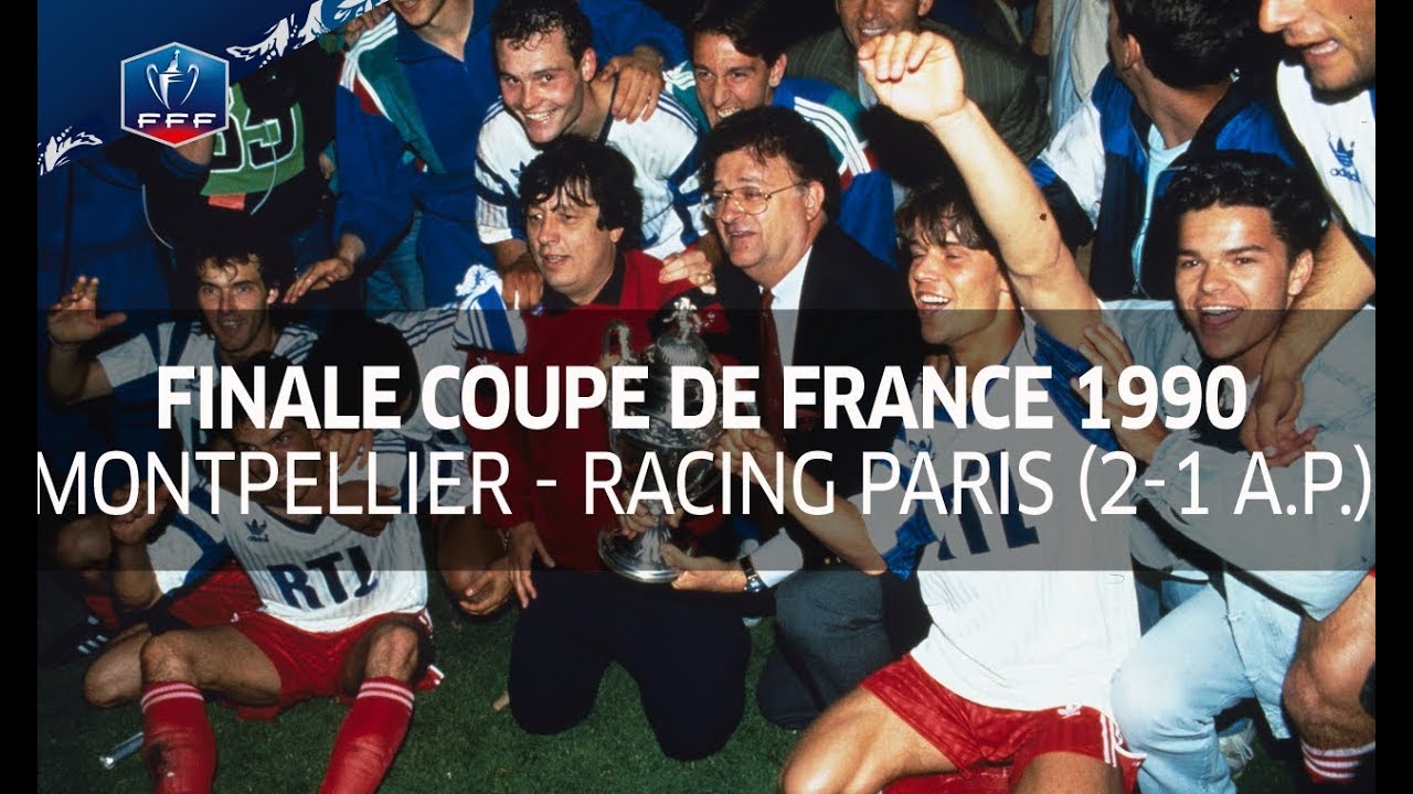 Finale Coupe de France 1990 : Montpellier - Racing Paris 1 (2-1 a.p.) I FFF 2017