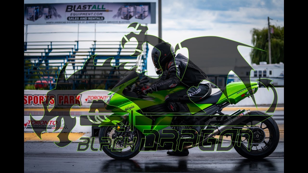 Kawasaki ZX-14 Drag Bike Air Shifter Test