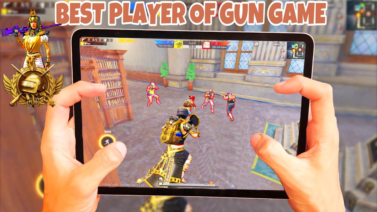 Best Player Of GUN GAME 🔥| iPad Pro 2020 Pars |  4 Finger + Full Gyro | Pubg Mobile #28