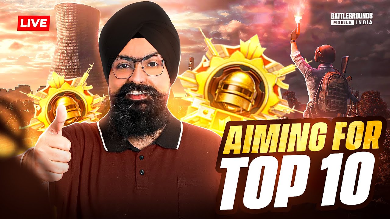 CONQUEROR RANK PUSH ON TOP  | AslaSardar | #bgmi #bgmilive #bgmiindia #live #shortsfeed