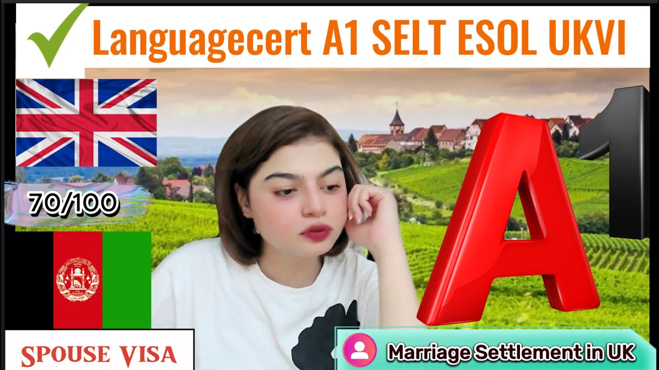 Languagecert A1 Spouse Visa Test||Speaking & Listening|| Full Mock Test||Passing Marks 60/100|8 mins