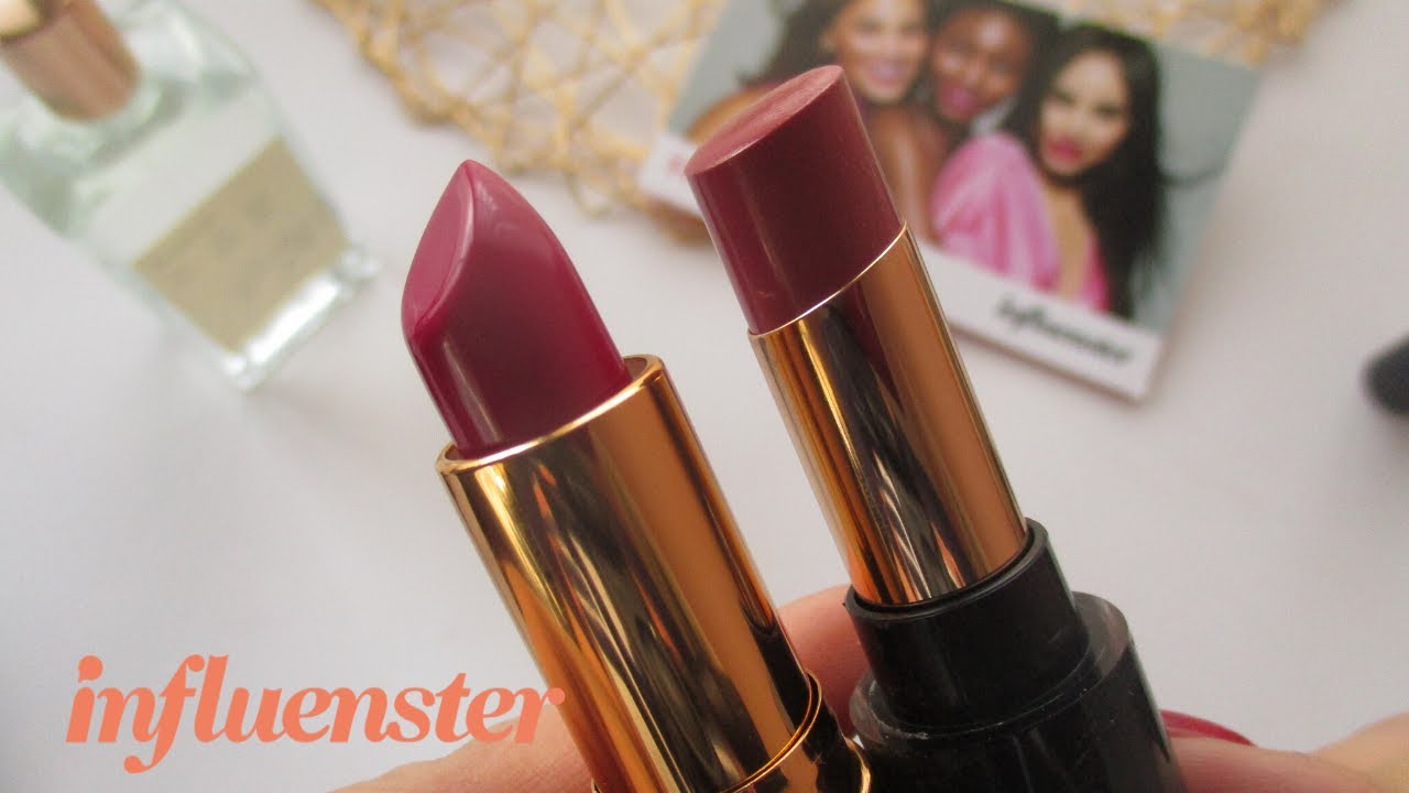 Unboxing + swatches labiales Revlon por Influenster