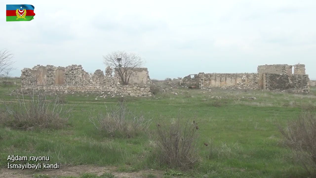 Ağdam rayonunun İsmayılbəyli kəndindən videogörüntülər