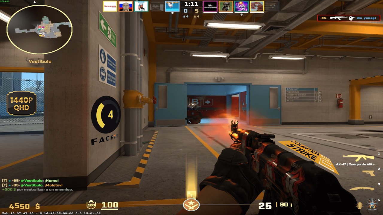 CS2 Nuke  | Saliendo del pozo en FACEIT LVL 4 ☠️