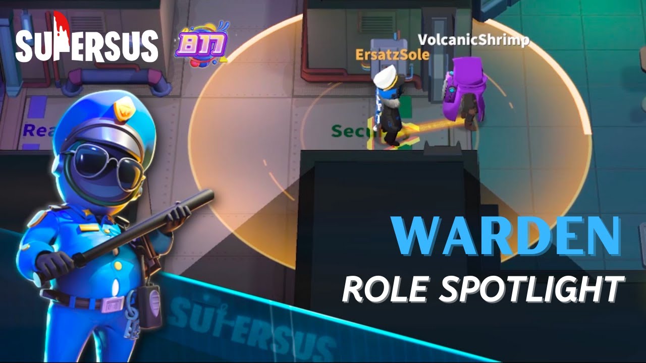 New Role: Warden! - Role Spotlight | Super Sus