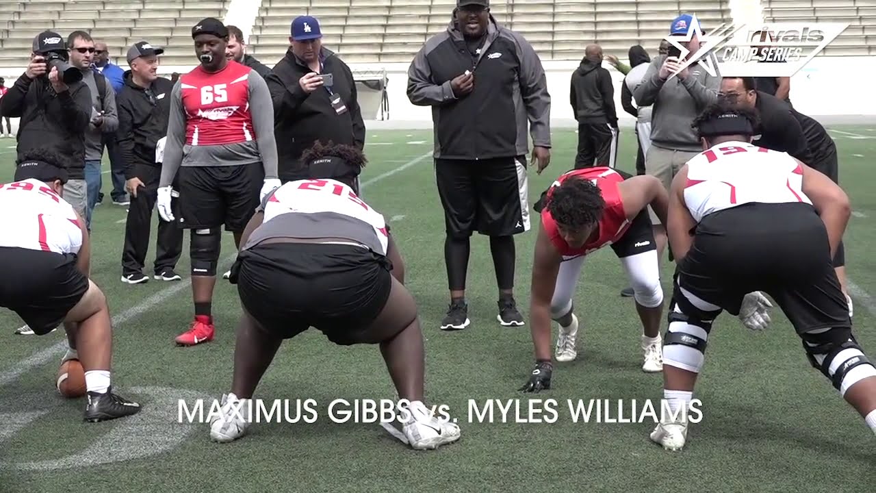 2020 Rivals Camp Los Angeles: OL vs. DL part one