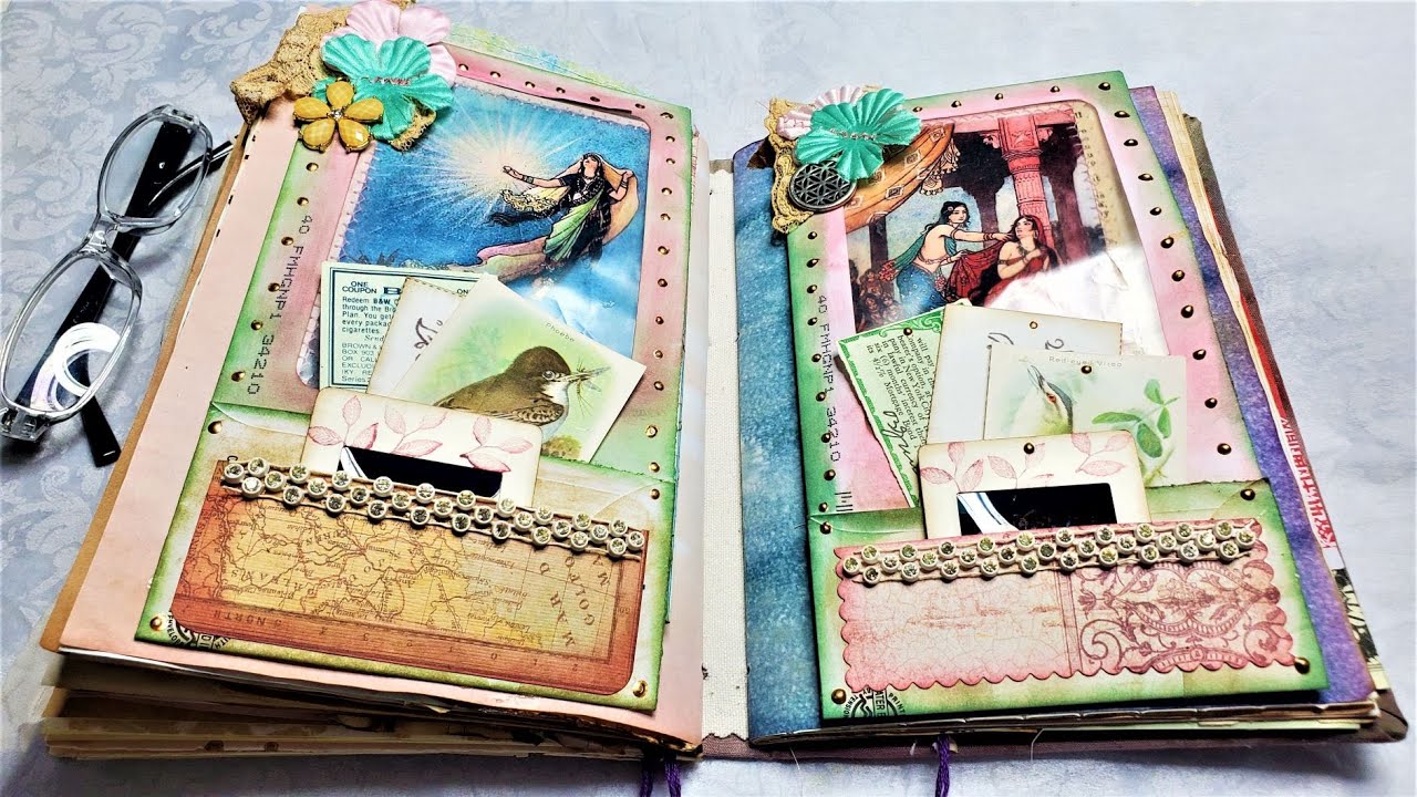 Repurpose Junk Mail into Pretty Pockets for Junk Journals! :) Easy Junk Journal Ideas Paper Outpost!