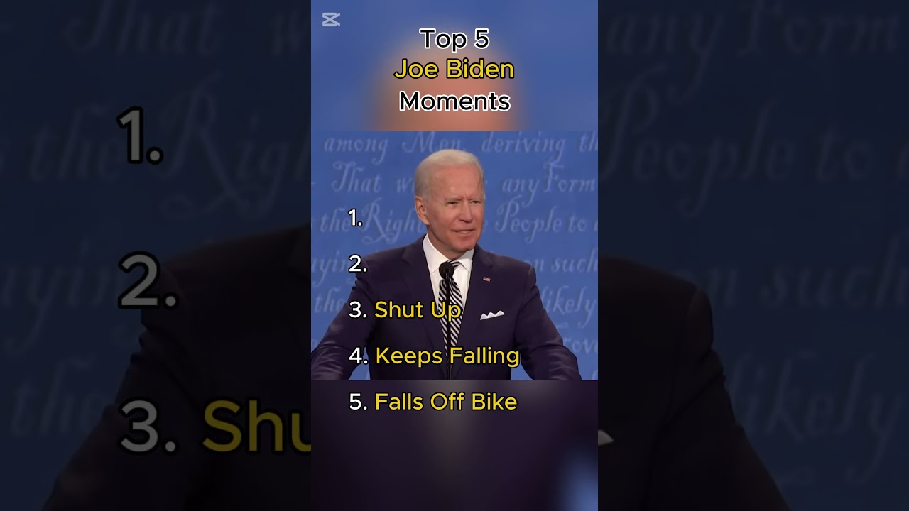 Top 5 Funny Joe Biden Moments