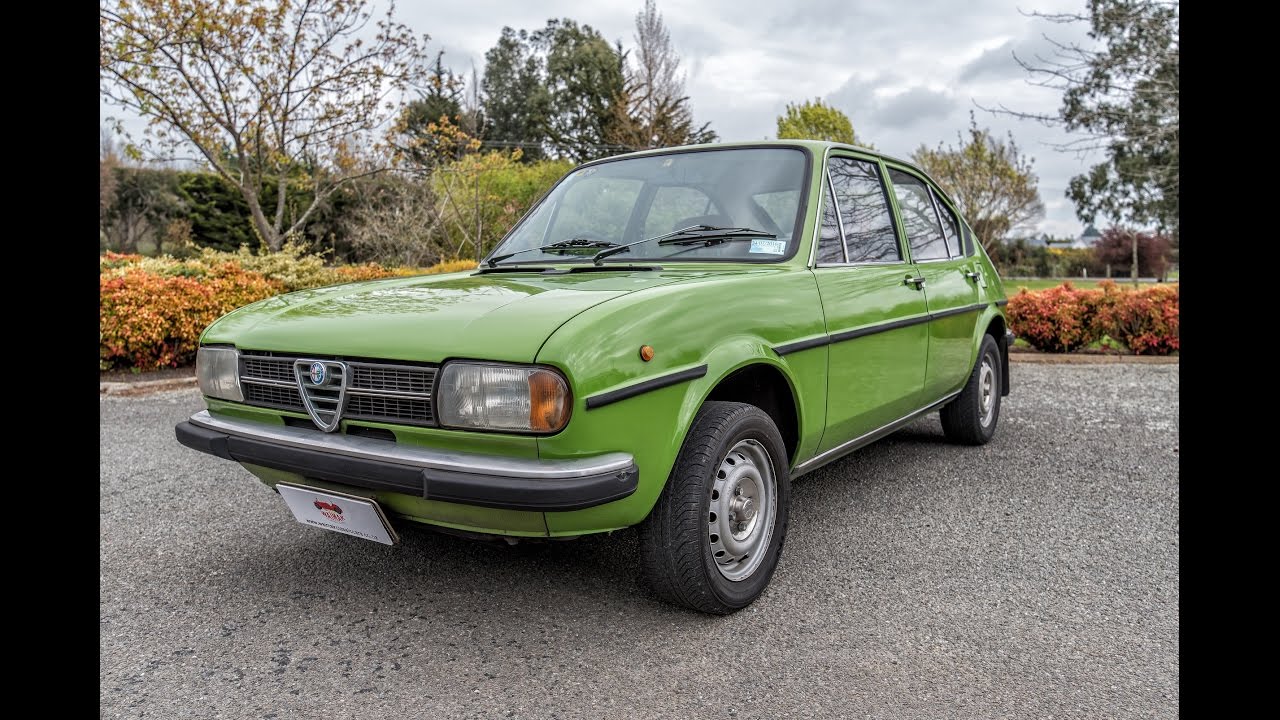 1979 Alfa Romeo Alfasud (VIDEO) - Waimak Classic Cars - New Zealand