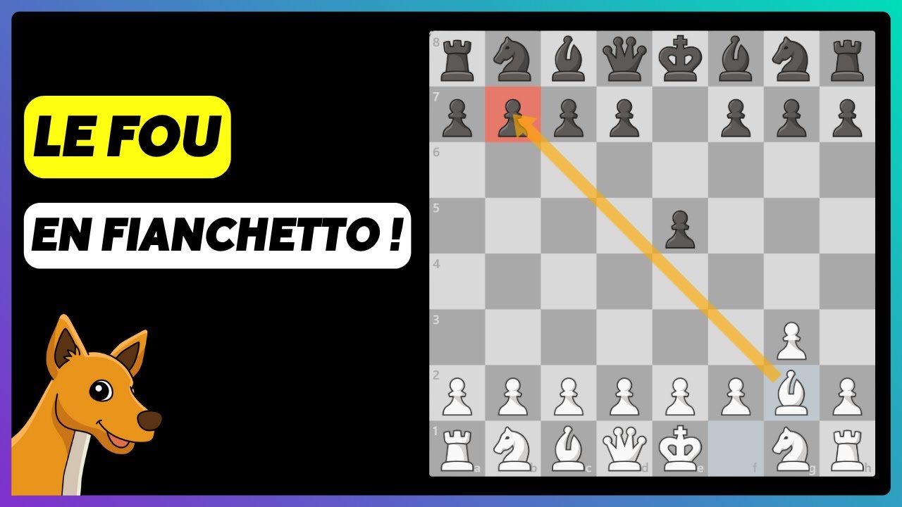 LE FOU EN FIANCHETTO aux &Eacute;checs : Avantages, Inconv&eacute;nients et Strat&eacute;gies ! ♟️