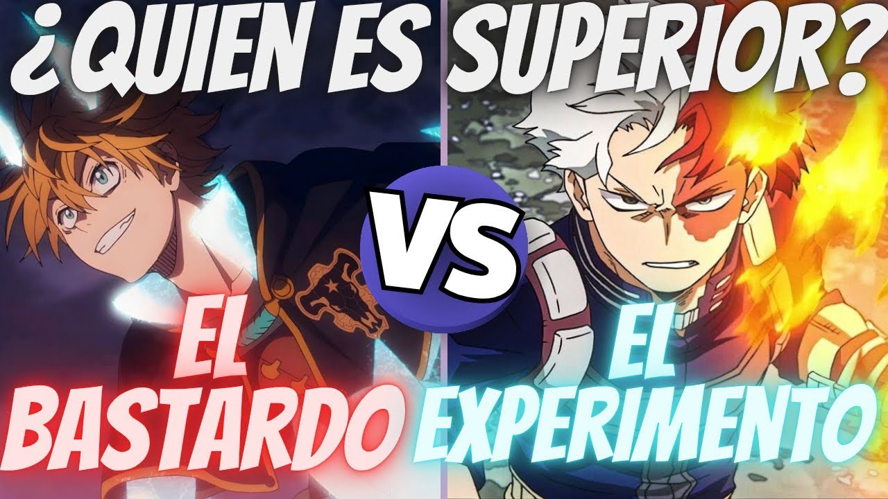 ¿Quien Es Superior? Todoroki Shoto VERSUS Luck Voltia (Es Muy Superior)