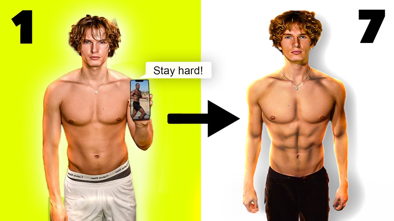 METAMORFOZA MOJEGO CIAŁA w 7 DNI ! (David Goggins routine)