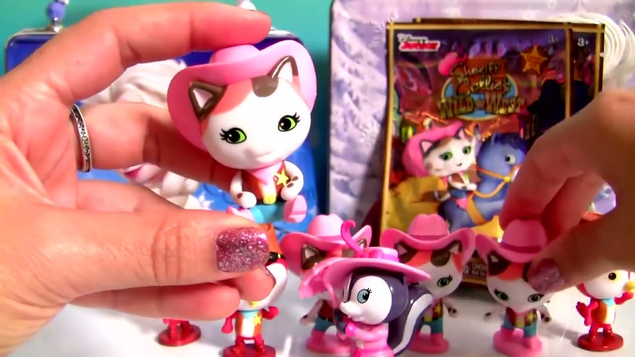 Sheriff Callies's Wild West Blind Bags Surprise Toys Unboxing Review by Disneycollector