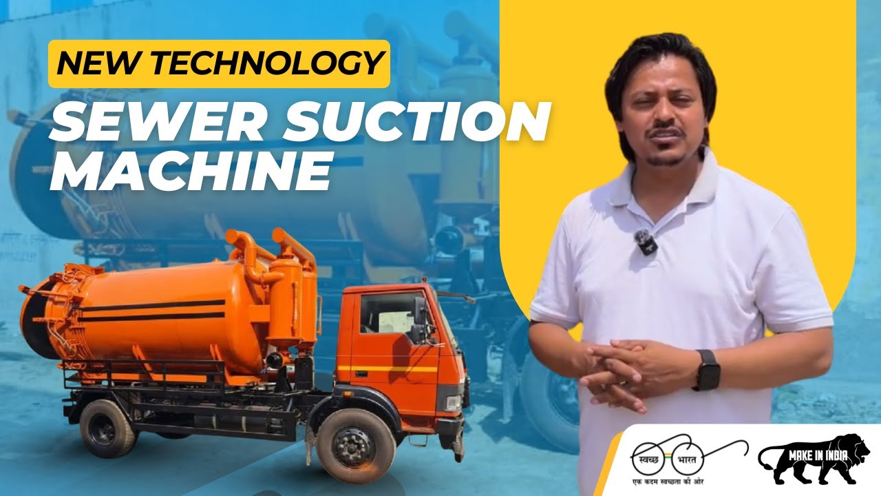 Best Sewer Cleaning Machine 2 5 Version  | Sewer Suction Machine   Drainage Cleaning Machine