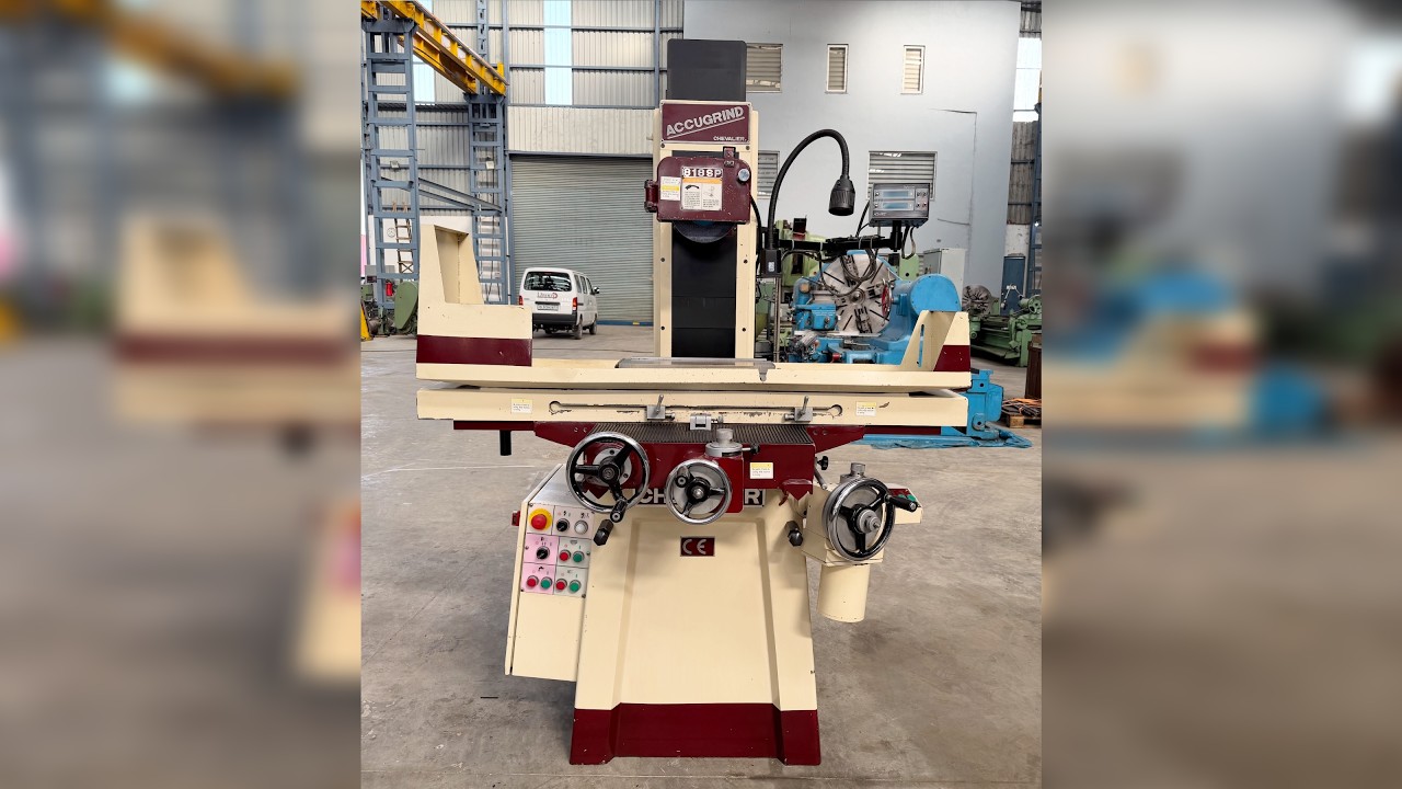 High-Precision Surface Grinding Machine - Chevalier (Taiwan) 818SP - Capacity 200 mm x 450 mm