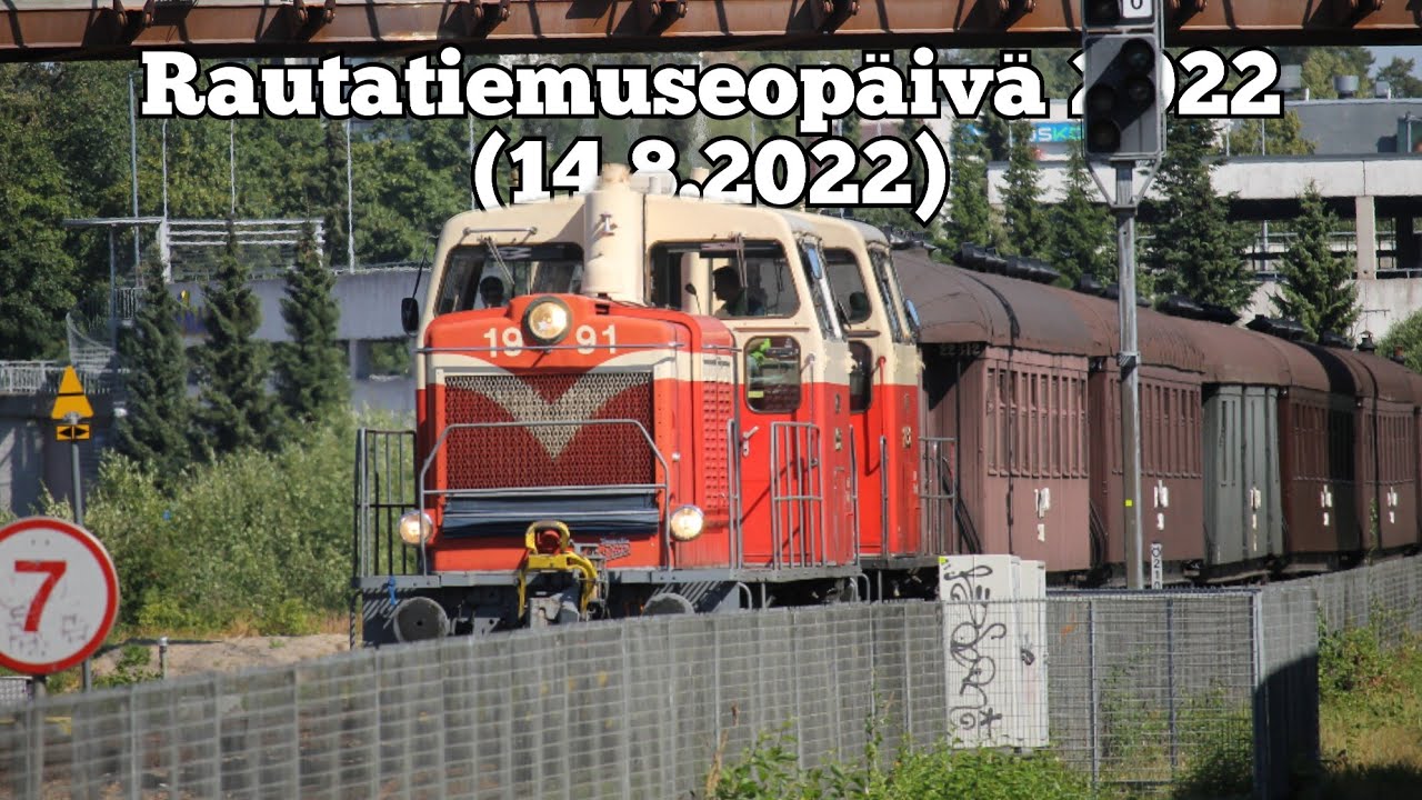 Rautatiemuseopäivä 2022 (14.8.2022)