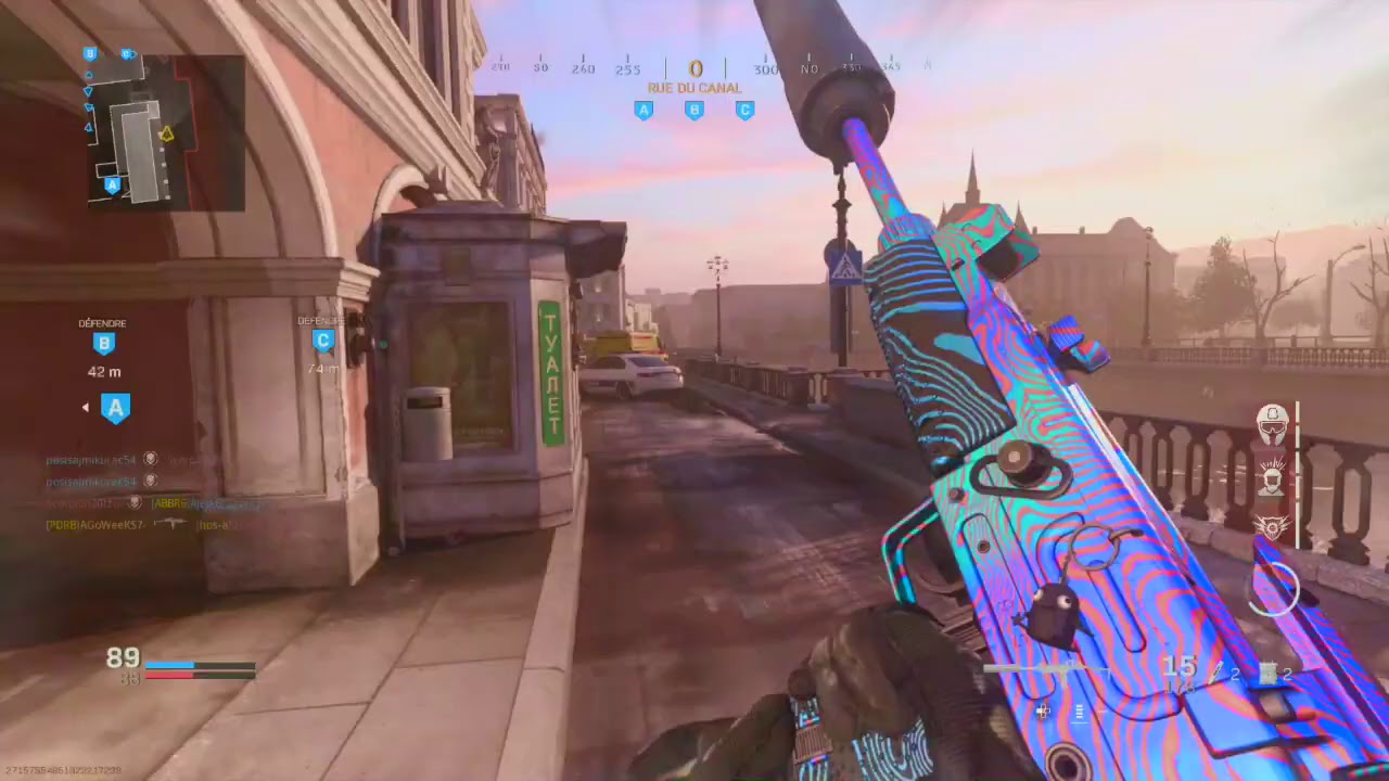 Le meilleur SETUP Uzi pour Nuke ( 54 kills )