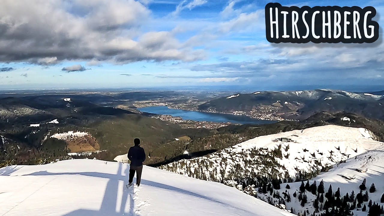 Hirschberg (1668m) - der Tegernsee mit seinen schneebedeckten Bergen [Silent Hiking]