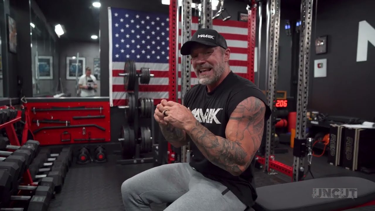 James Grage Workout: CHEST & TRI’s with Dumbbells & Bands | Raw & Uncut | Day 25