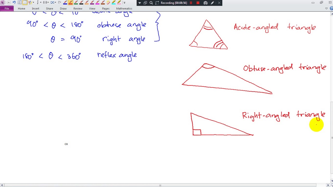 KSSM Form 1 Chapter 9 9.2 Properties of Triangle and Interior and Exterior Angles of a Triangle