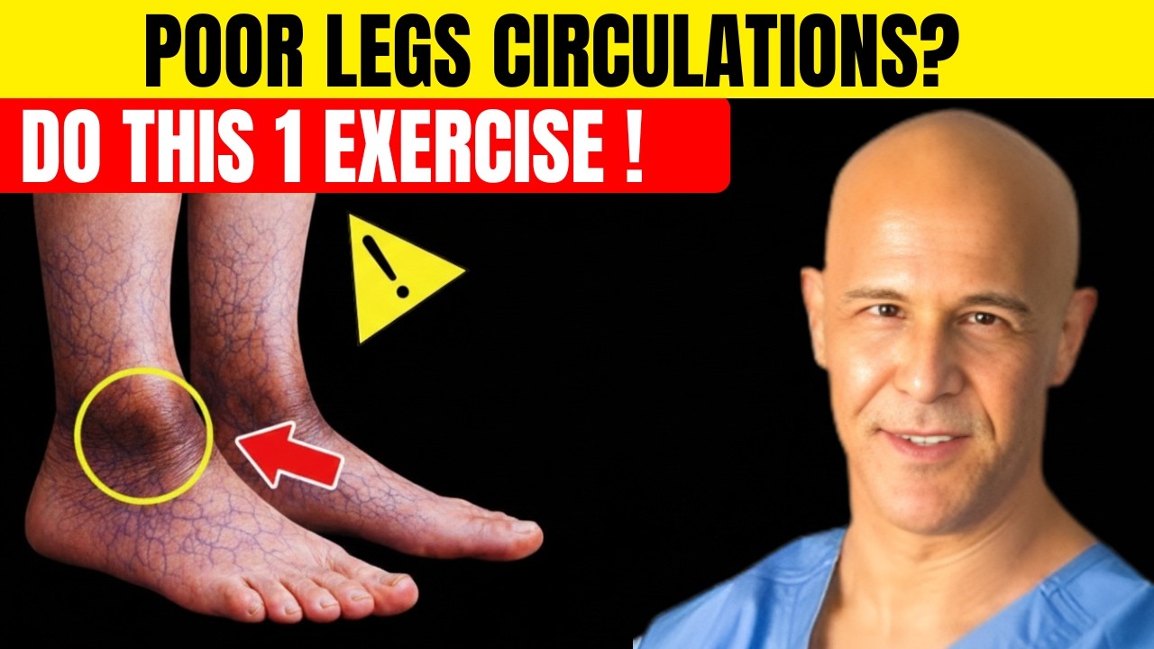 Surgeon Reveals: Do This 1 Exercise for Poor Leg Circulation After 70 | Senior Health Tips