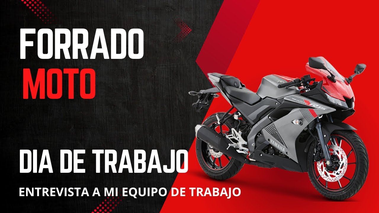 Forrado moto - r15 v3 -entrevista equipo de trabajo 