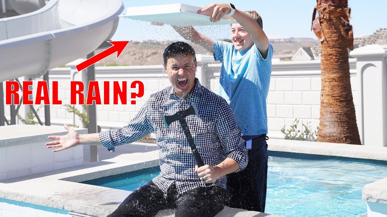 What's inside a REAL Rain Shower?