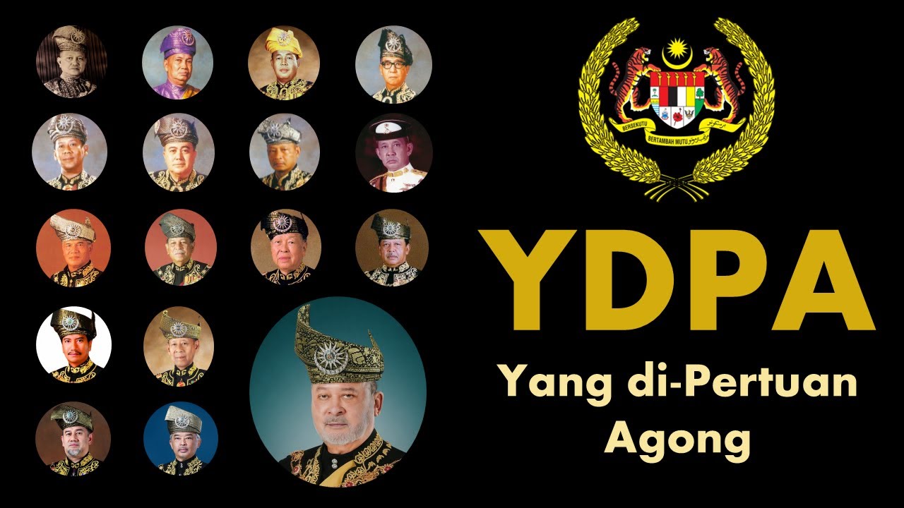 Senarai YDPA Yang di-Pertuan Agong  I - XVII | 1957 - Kini | #malaysia #ydpagong #pertabalan