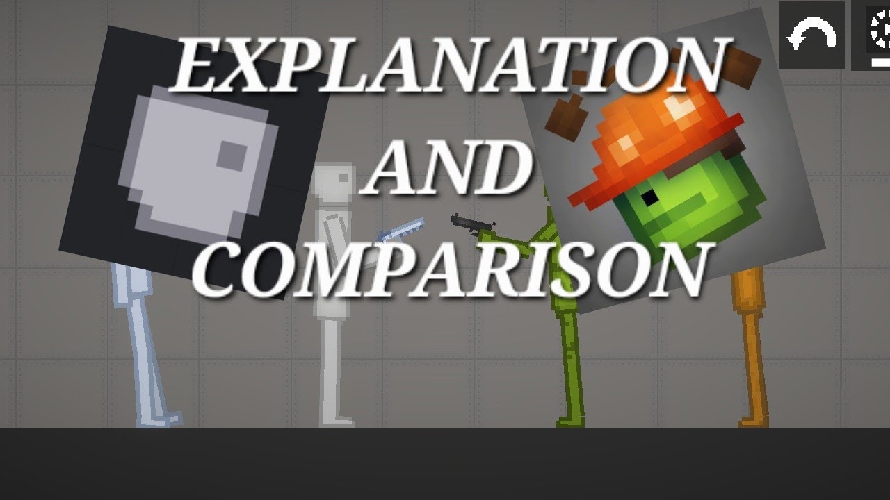 People Playground VS Melon Playground (COMPARISON AND SHORT EXPLANATION)