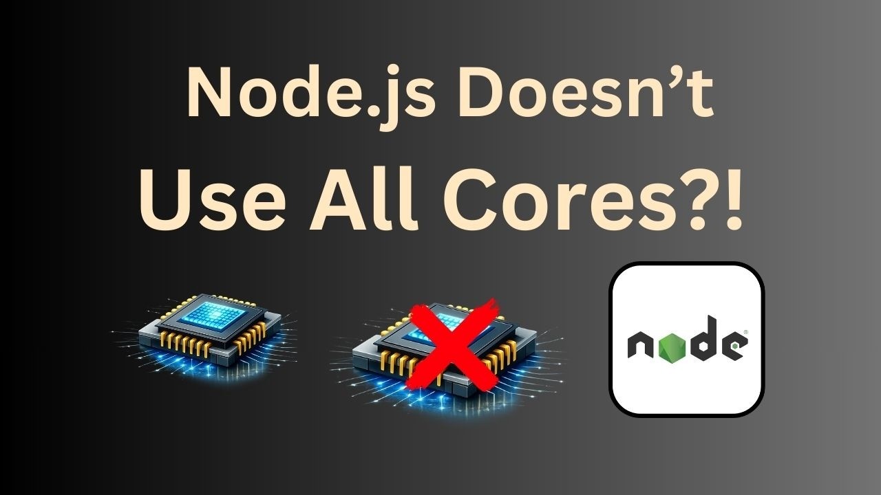 How Node.js Actually Scales Across Multiple CPU Cores.