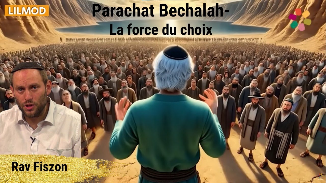 Rav Fiszon- Parachat Bechalah, La force du choix- 30.01.21